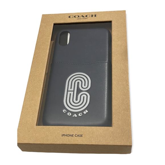 COACH IPHONE X / XS CASE WITH REFLECTIVE COACH PATCH - Picture 1 of 6